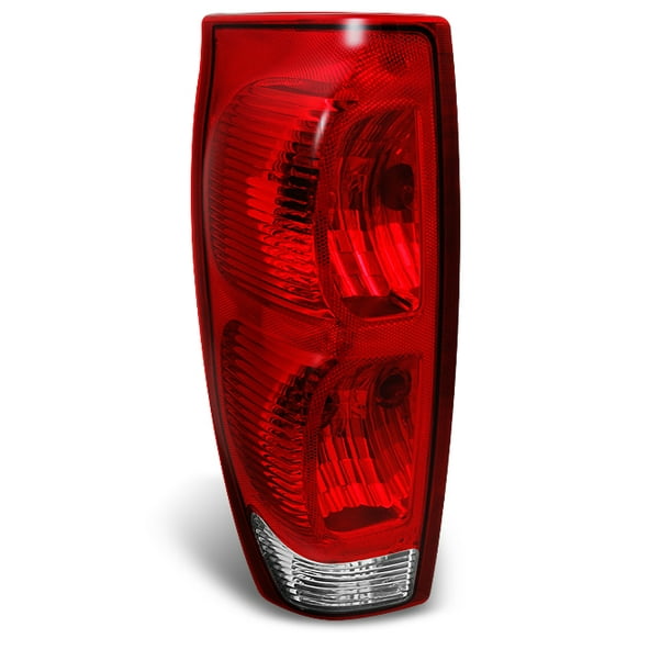 For Chevy Avalanche 1500 2500 Pickup Truck Red Clear Tail Light Tail Lamp Driver Left Side Replacement 